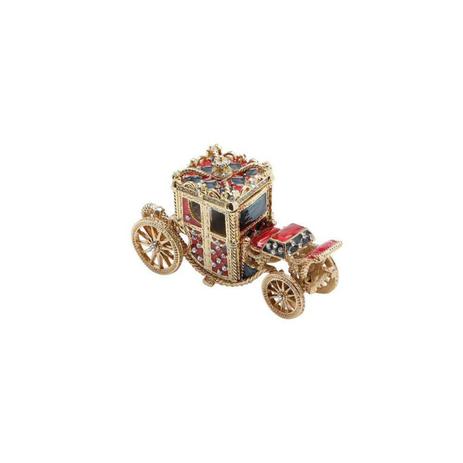 Porta Joias de Zamac Carriage 11,5cmx4,5cmx6cm Rojemac Menor preço em Porta Joias de Zamac Carriage 11,5cmx4,5cmx6cm Rojemac