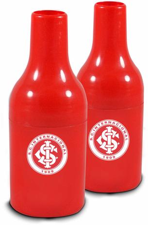 Porta long neck 355ml inter - Brasfoot Menor preço em Porta long neck 355ml inter - Brasfoot