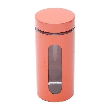 Porta Mantimentos em Inox Laranja Chucky Bon Gourmet - Rojemac é boa?