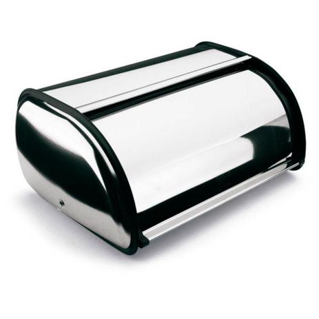 Porta Pão com Tampa Basculante em Inox - Hercules Menor preço em Porta Pão com Tampa Basculante em Inox - Hercules