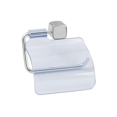 Porta Papel Higiênico Eco com Tampa Transparente E Cromado - Expambox é boa?