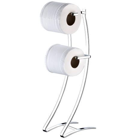 Porta Papel Higiênico Future Perfezione Cromado 17X14X48CM - 5994 é ruim? Porta Papel Higiênico Future Perfezione Cromado 17X14X48CM - 5994 é boa?