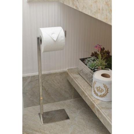 Porta Papel Higiênico Inox Simples Línea - 9000068 - Açobrasil Menor preço em Porta Papel Higiênico Inox Simples Línea - 9000068 - Açobrasil