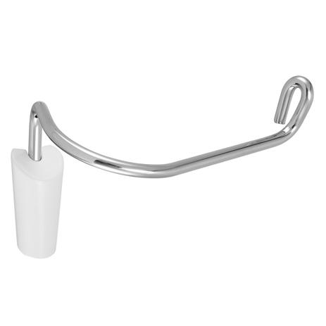 Porta Papel Higiênico Para Banheiro C 62 Cromado E Branco Meber Menor preço em Porta Papel Higiênico Para Banheiro C 62 Cromado E Branco Meber