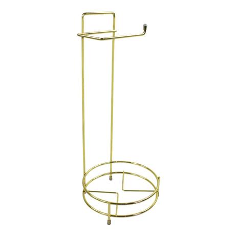 Porta Papel Higiênico Para Lixeiras Até 5 Litros Redonda Dourado - Wp connect é boa?