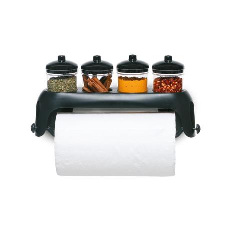 Porta Papel Toalha e Condimentos De Parede Cozinha Premium Giotto Colors Menor preço em Porta Papel Toalha e Condimentos De Parede Cozinha Premium Giotto Colors