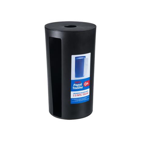 Porta Papel Toalha Preto Coza - Brinox Menor preço em Porta Papel Toalha Preto Coza - Brinox