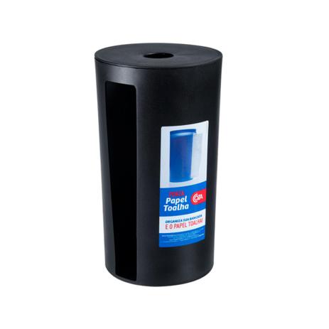 Porta Papel Toalha Preto Ø 14,3 x 25,3 cm - Coza - Brinox é boa?