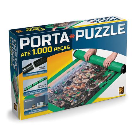 Porta Puzzle Quebra Cabeça De Até 1000 Peças - Grow Menor preço em Porta Puzzle Quebra Cabeça De Até 1000 Peças - Grow