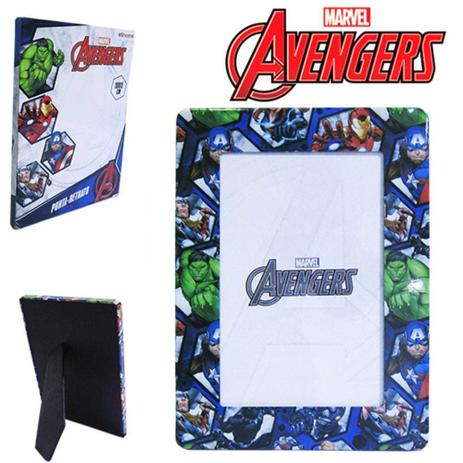 Porta retrato 10x15 com moldura de metal vertical - vingadores - avengers - Etihome Menor preço em Porta retrato 10x15 com moldura de metal vertical - vingadores - avengers - Etihome