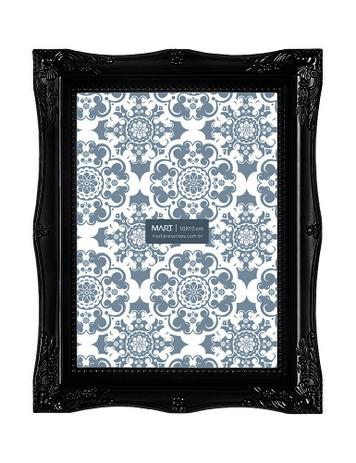 Porta Retrato 10X15Cm Decoração Preto - Mart Menor preço em Porta Retrato 10X15Cm Decoração Preto - Mart