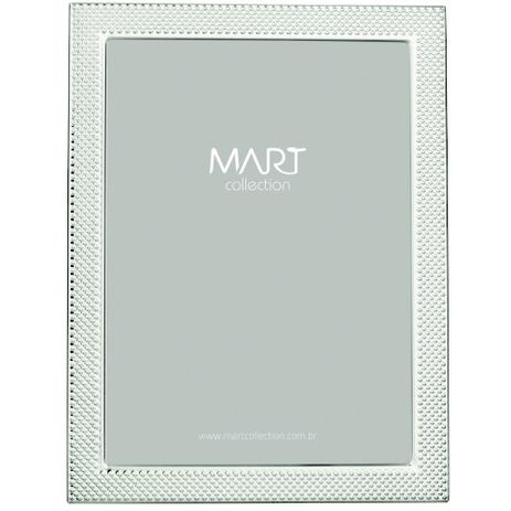 Porta Retrato 10X15Cm Metal Decoração Prata - Mart Menor preço em Porta Retrato 10X15Cm Metal Decoração Prata - Mart
