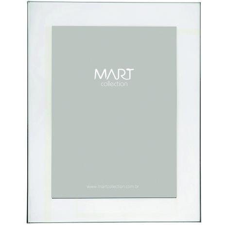 Porta Retrato 10X15Cm Prata Metal - Mart Menor preço em Porta Retrato 10X15Cm Prata Metal - Mart