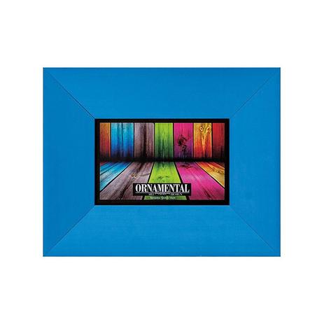 Porta Retrato Aluminium Azul 10x15 cm - Santa luzia Menor preço em Porta Retrato Aluminium Azul 10x15 cm - Santa luzia