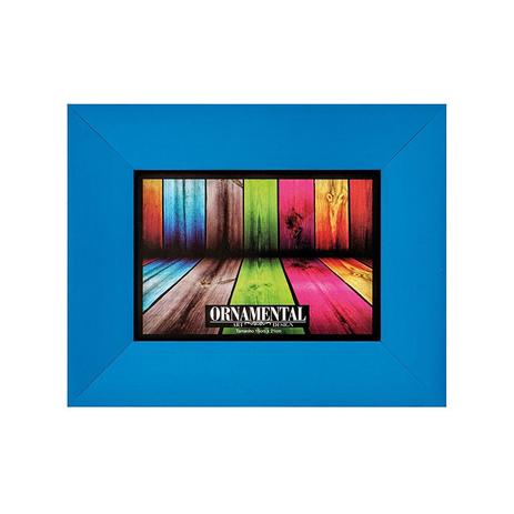 Porta Retrato Aluminium Azul 15x21 cm - Santa luzia Menor preço em Porta Retrato Aluminium Azul 15x21 cm - Santa luzia
