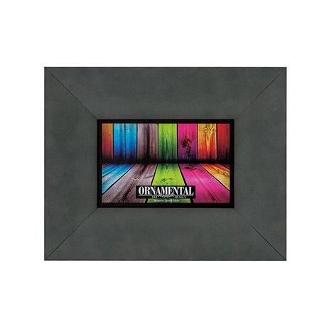 Porta Retrato Aluminium Chumbo 10x15 cm - Santa luzia Menor preço em Porta Retrato Aluminium Chumbo 10x15 cm - Santa luzia