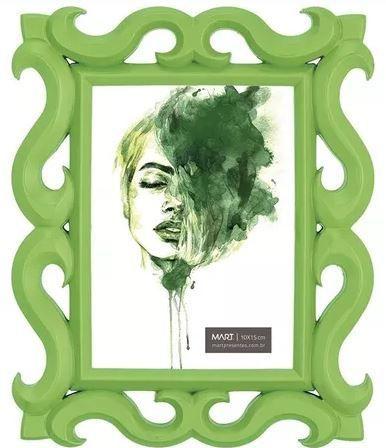 Porta Retrato Ariel Verde 10x15cm Mart 2414 Menor preço em Porta Retrato Ariel Verde 10x15cm Mart 2414