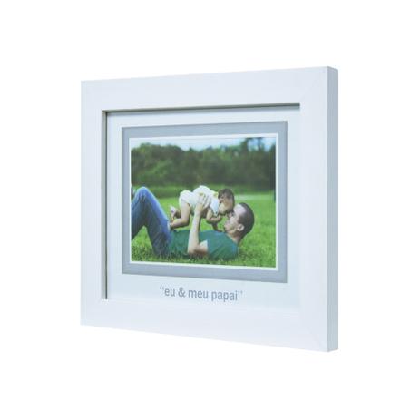 Porta-Retrato Baby Decor Papai Branco 10x15cm - Kapos Menor preço em Porta-Retrato Baby Decor Papai Branco 10x15cm - Kapos