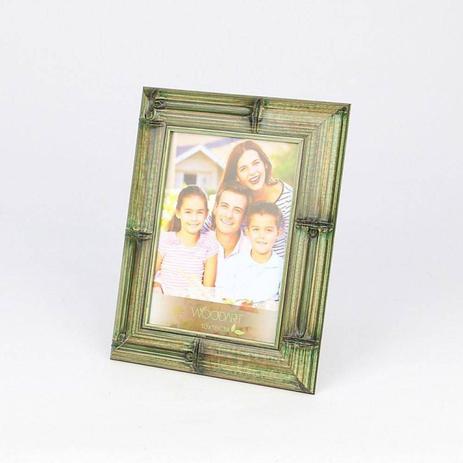Porta Retrato Bambu Verde 13cmx18cm Rojemac Verde Menor preço em Porta Retrato Bambu Verde 13cmx18cm Rojemac Verde