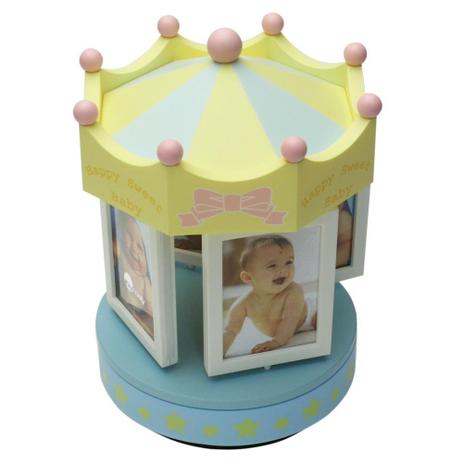 Porta retrato carrossel Infantil plastico para 8 fotos - 14405 - Dynasty Menor preço em Porta retrato carrossel Infantil plastico para 8 fotos - 14405 - Dynasty