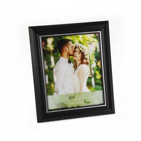 Porta Retrato Chanfrado 13cmx18cm Rojemac Preto Menor preço em Porta Retrato Chanfrado 13cmx18cm Rojemac Preto