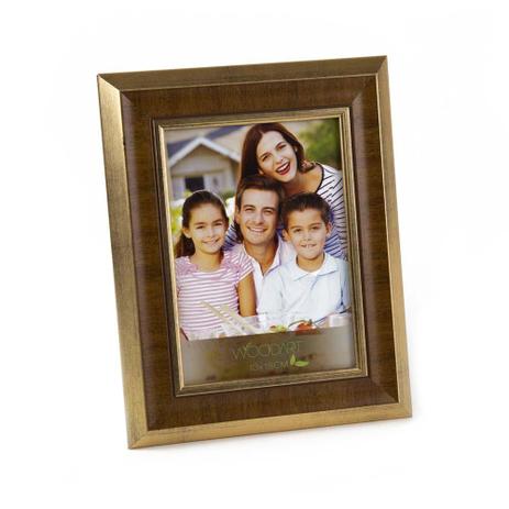 Porta Retrato Chanfrado Dourado 13X18 - F9-11816 - Woodart Menor preço em Porta Retrato Chanfrado Dourado 13X18 - F9-11816 - Woodart