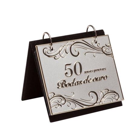 Porta Retrato Com Álbum Bodas De Ouro Para 72 Fotos 10x15Cm Prestige Menor preço em Porta Retrato Com Álbum Bodas De Ouro Para 72 Fotos 10x15Cm Prestige