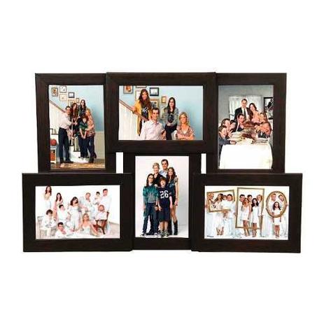 Porta Retrato Conjunto de Parede 10x15 - PSC-06 Tabaco - Tudoprafoto Menor preço em Porta Retrato Conjunto de Parede 10x15 - PSC-06 Tabaco - Tudoprafoto