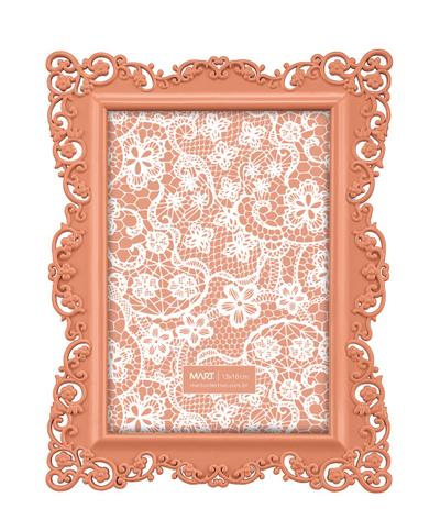 Porta Retrato Coral Candy 13x18 - Mart Menor preço em Porta Retrato Coral Candy 13x18 - Mart