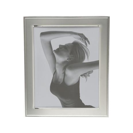 Menor preço em Porta Retrato De Aço Para Foto 20x25Cm Prateado 7914 Prestige
