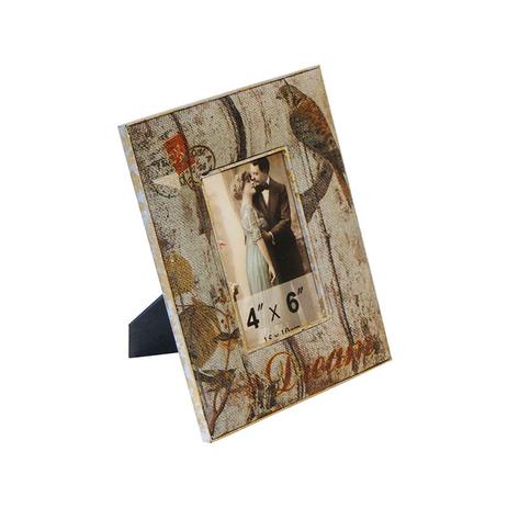Porta Retrato de Linho 10 x 15 cm Silver Dream - Goods br Menor preço em Porta Retrato de Linho 10 x 15 cm Silver Dream - Goods br