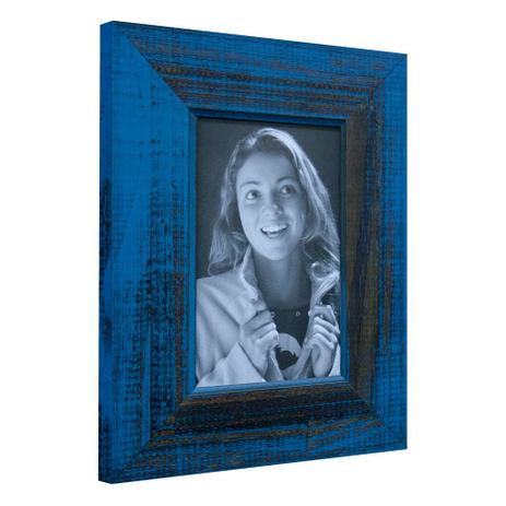 Porta Retrato de Mesa Para Foto 10x15 cm Azul - Kapos Menor preço em Porta Retrato de Mesa Para Foto 10x15 cm Azul - Kapos