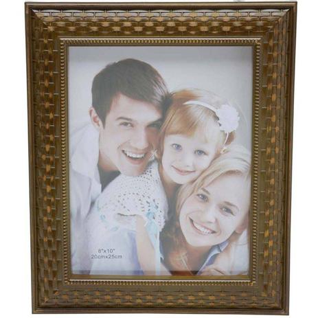 Porta Retrato de Plástico 13cmx18cm Trançado Rojemac Marrom Menor preço em Porta Retrato de Plástico 13cmx18cm Trançado Rojemac Marrom