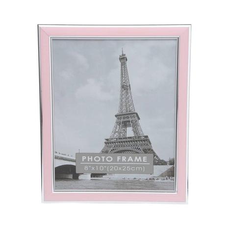 Porta Retrato de Plástico Clean 10cmx15cm Pink Rojemac Rosa Menor preço em Porta Retrato de Plástico Clean 10cmx15cm Pink Rojemac Rosa