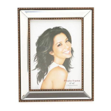 Porta Retrato de Plástico Top Espelhado 20cmx25cm Rojemac Prata Menor preço em Porta Retrato de Plástico Top Espelhado 20cmx25cm Rojemac Prata