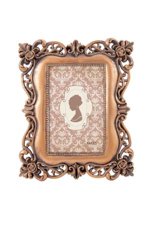 Porta Retrato Decorativo Em Cobre De Poliresina 10X15 - Mart Menor preço em Porta Retrato Decorativo Em Cobre De Poliresina 10X15 - Mart