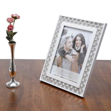 Porta Retrato Diamond Branco 20X25 - F9-12629 - Woodart Menor preço em Porta Retrato Diamond Branco 20X25 - F9-12629 - Woodart
