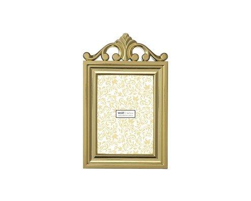 Porta-retrato dourado - 13x18 cm - Mart Menor preço em Porta-retrato dourado - 13x18 cm - Mart