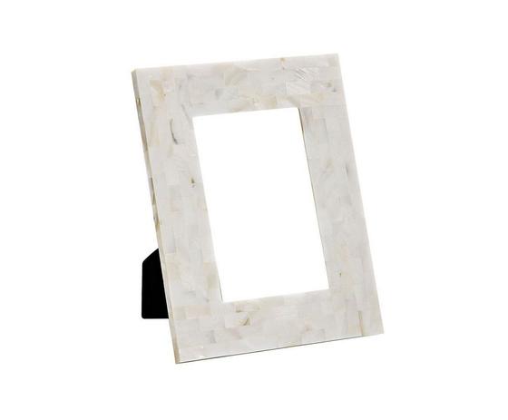 PORTA RETRATO EM MADREPÉROLA BRANCO - Foto 10x15 CM - Btc é boa?