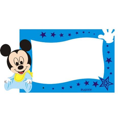 Porta Retrato EVA Mickey Baby Piffer Menor preço em Porta Retrato EVA Mickey Baby Piffer