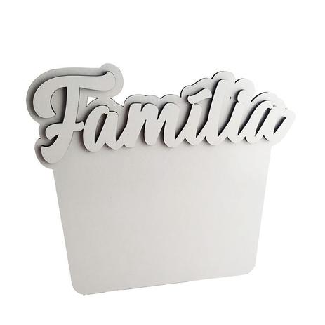 Porta retrato família sublimação - MDF PRINT Menor preço em Porta retrato família sublimação - MDF PRINT