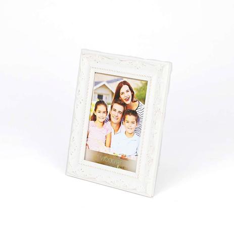 Porta Retrato Flores Branco 15X21 - F9-11808 - Woodart Menor preço em Porta Retrato Flores Branco 15X21 - F9-11808 - Woodart