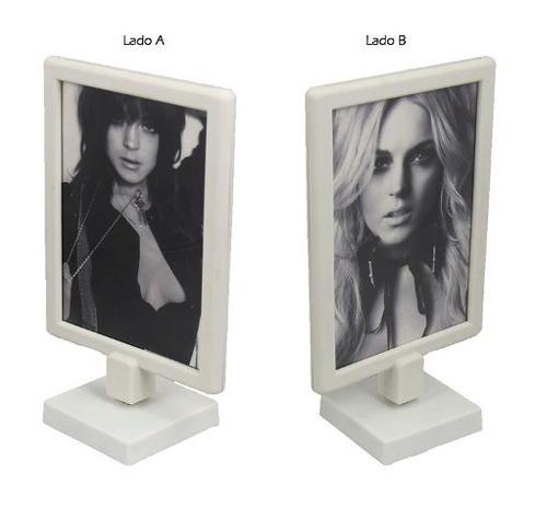 Porta Retrato Foto Display Duplo - Branco - Tudoprafoto é ruim? Porta Retrato Foto Display Duplo - Branco - Tudoprafoto é boa?