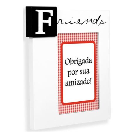 Porta Retrato Friends 10x15 cm - Yes Menor preço em Porta Retrato Friends 10x15 cm - Yes