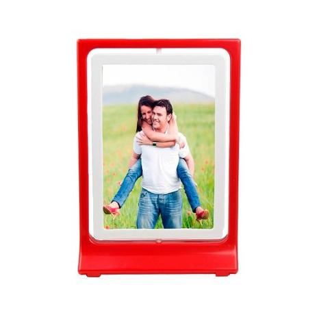 Porta Retrato Giratório - Vermelho - Jax Menor preço em Porta Retrato Giratório - Vermelho - Jax
