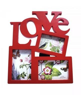 Porta Retrato Love Ou Painel Para 3 Fotos Prestige Menor preço em Porta Retrato Love Ou Painel Para 3 Fotos Prestige
