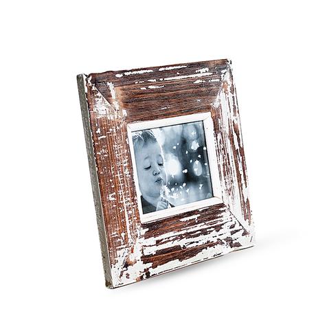 Porta Retrato Madeira de Demolição 4x6 - Akz home Menor preço em Porta Retrato Madeira de Demolição 4x6 - Akz home