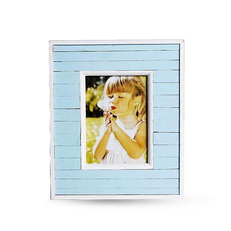 Porta Retrato Madeira Demolição Azul Bebe 5x7 - Akz home Menor preço em Porta Retrato Madeira Demolição Azul Bebe 5x7 - Akz home