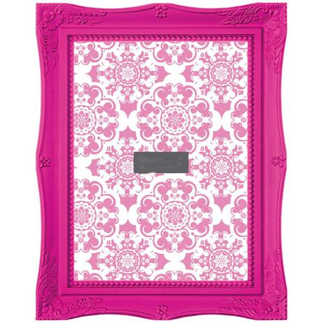 Porta Retrato Mart Rosa para Fotos 20x25cm Menor preço em Porta Retrato Mart Rosa para Fotos 20x25cm