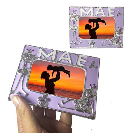 Porta Retrato Moldura Flor Mae Mamae Para Foto Vintage Retro Fotografia Pequeno Lilas Kit Com 4 (cof-7) - Braslu Menor preço em Porta Retrato Moldura Flor Mae Mamae Para Foto Vintage Retro Fotografia Pequeno Lilas Kit Com 4 (cof-7) - Braslu